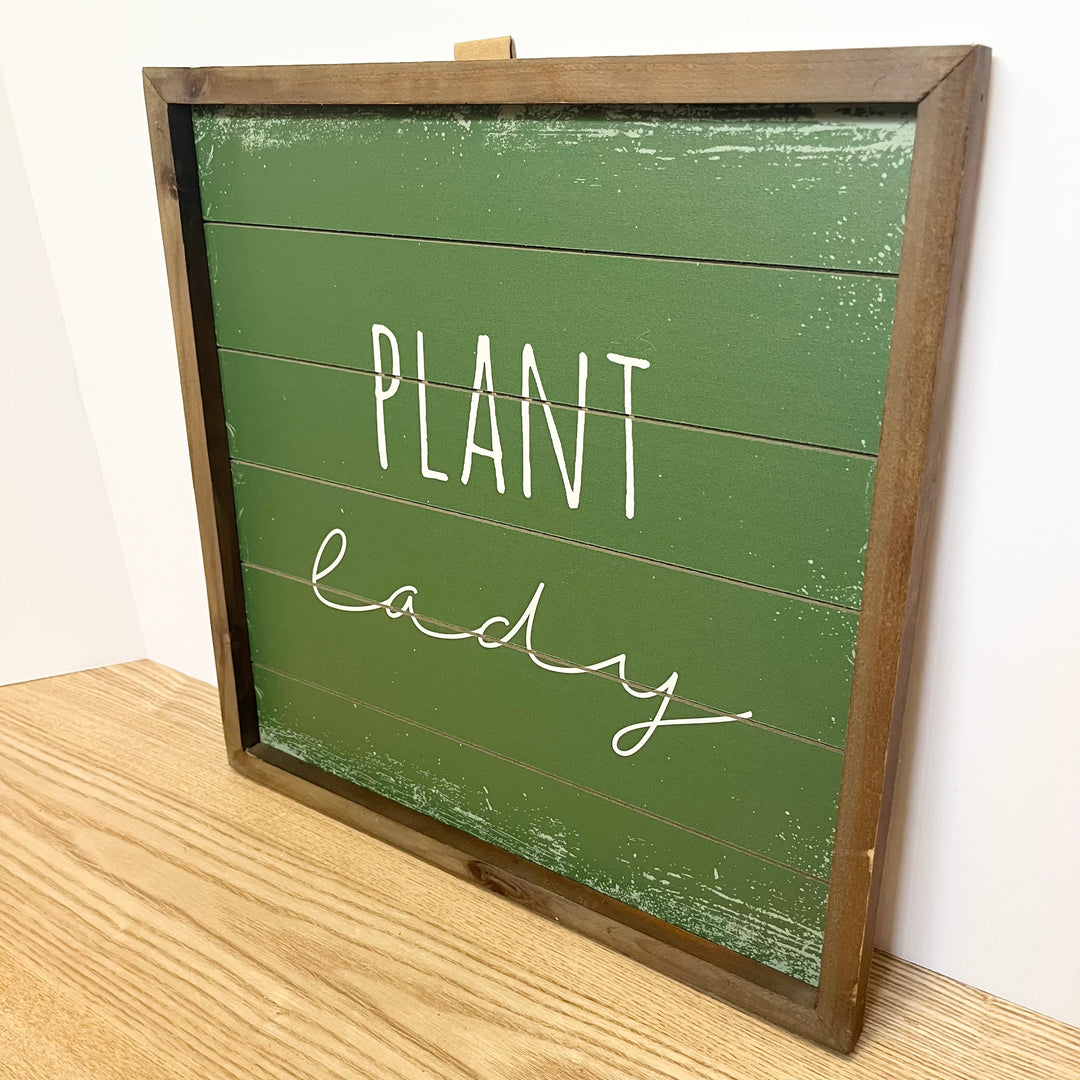 “Plant Lady” Sign