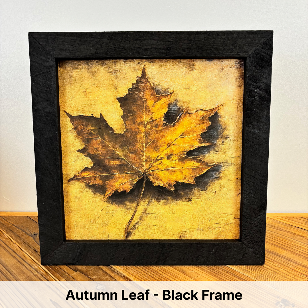 Fall Framed Wall Art - Large Square