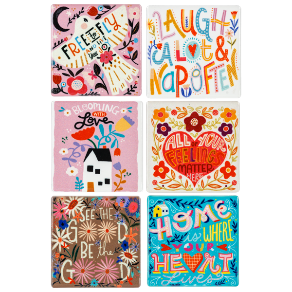 Whimsy Magnets, 6 to choose from