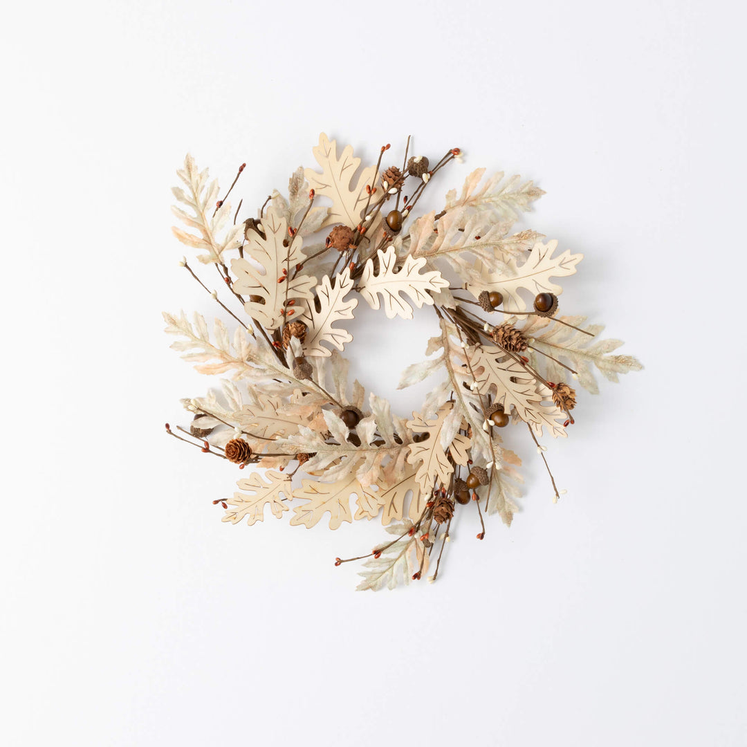 Oak Leaf with Wood Collection