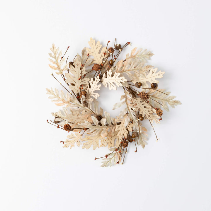 Oak Leaf with Wood Collection