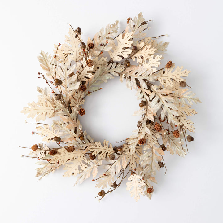 Oak Leaf with Wood Collection