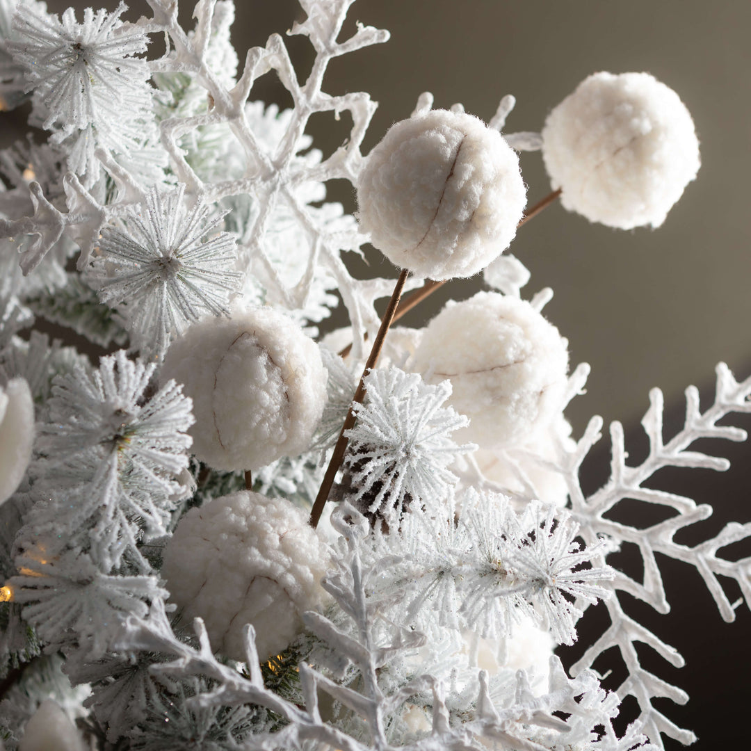 White Snowflake Ornament - 3 Sizes