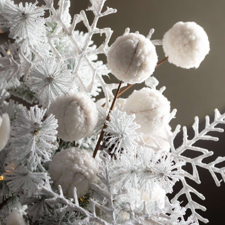 White Snowflake Ornament - 3 Sizes