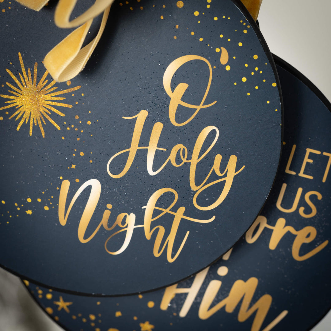 Celestial Disc Metal Ornaments - 2 Styles