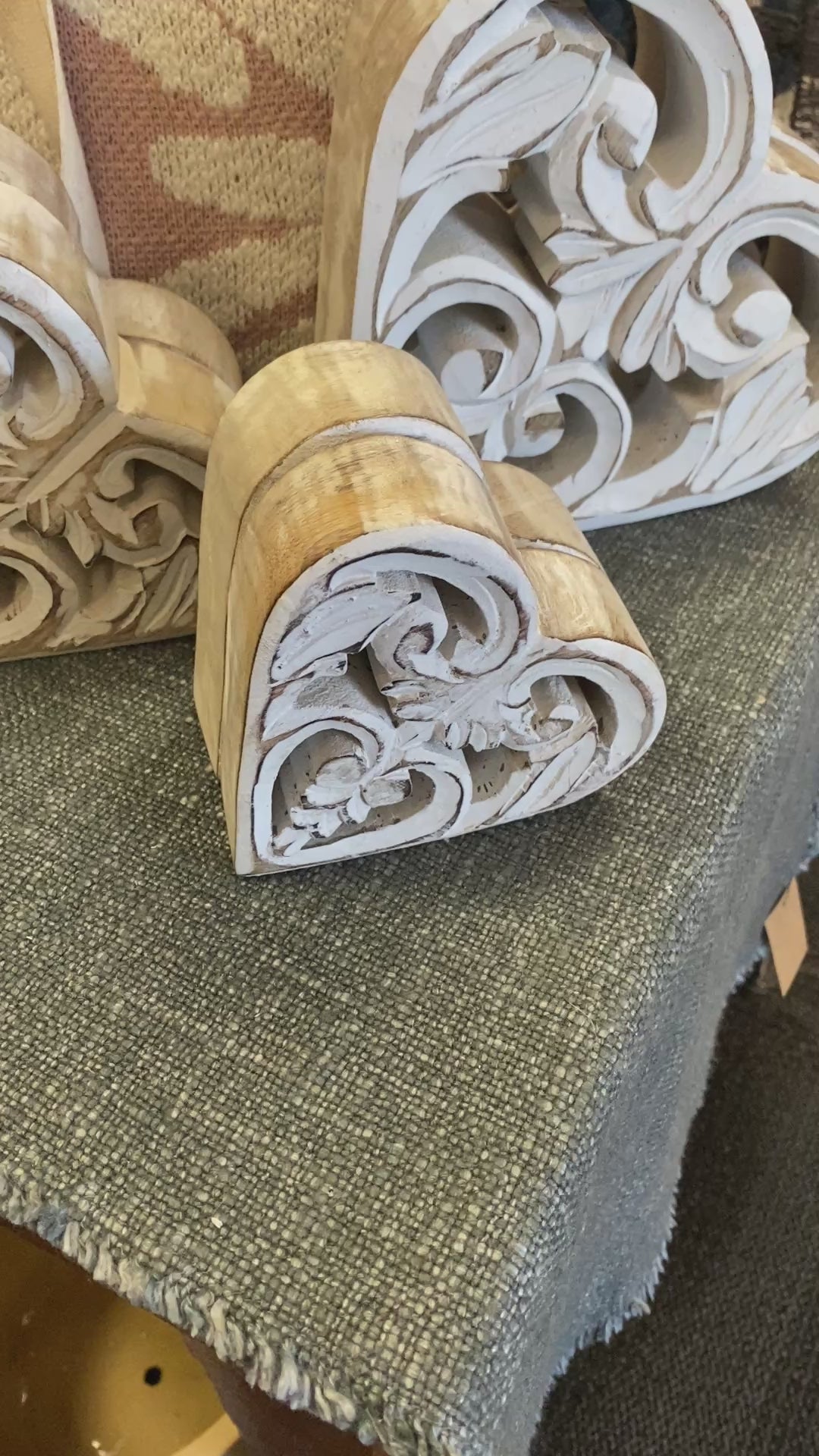 Mango Wood Laser Cut Heart - 3 Sizes