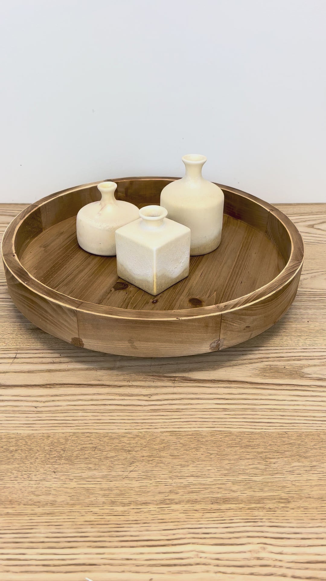 Wooden Spin Tray - 2 Sizes