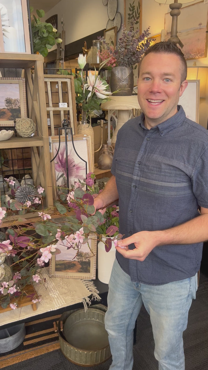 Wild Flower Eucalyptus Spray