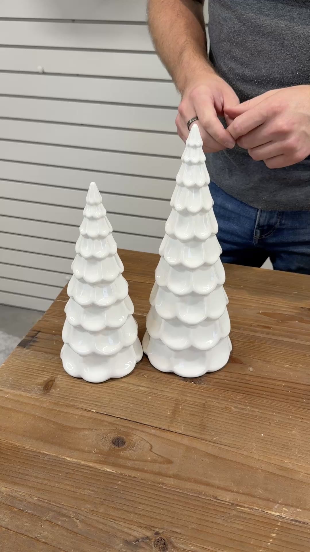 Porcelain White Tree, 2 sizes