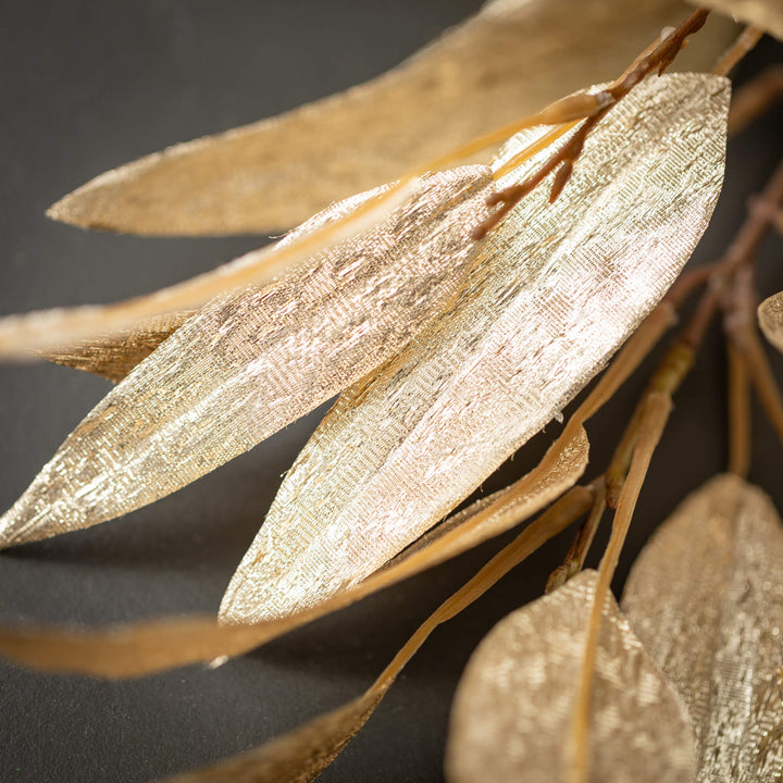 Gold Eucalyptus Spray