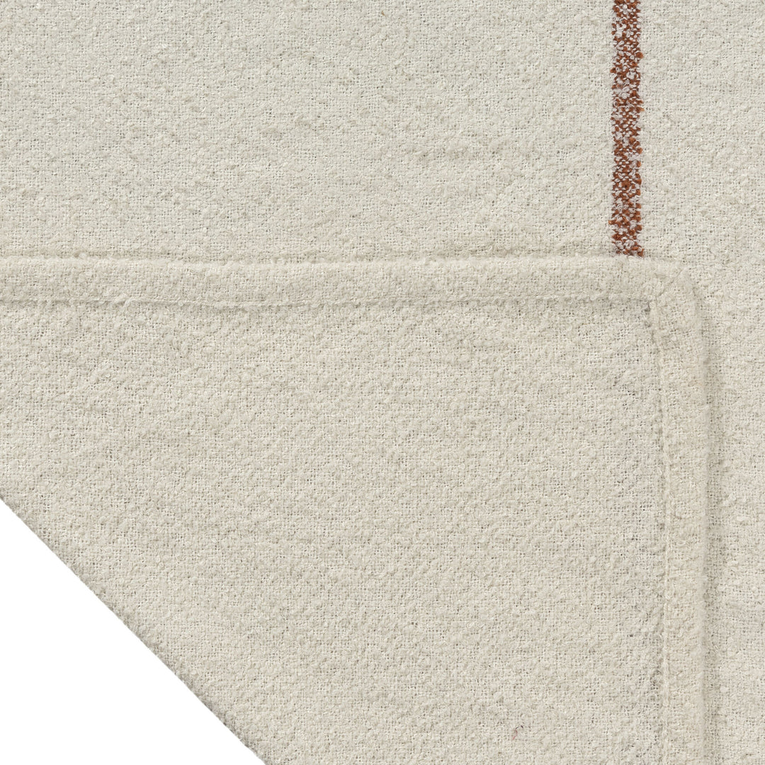 Ivory and Mustard Throw