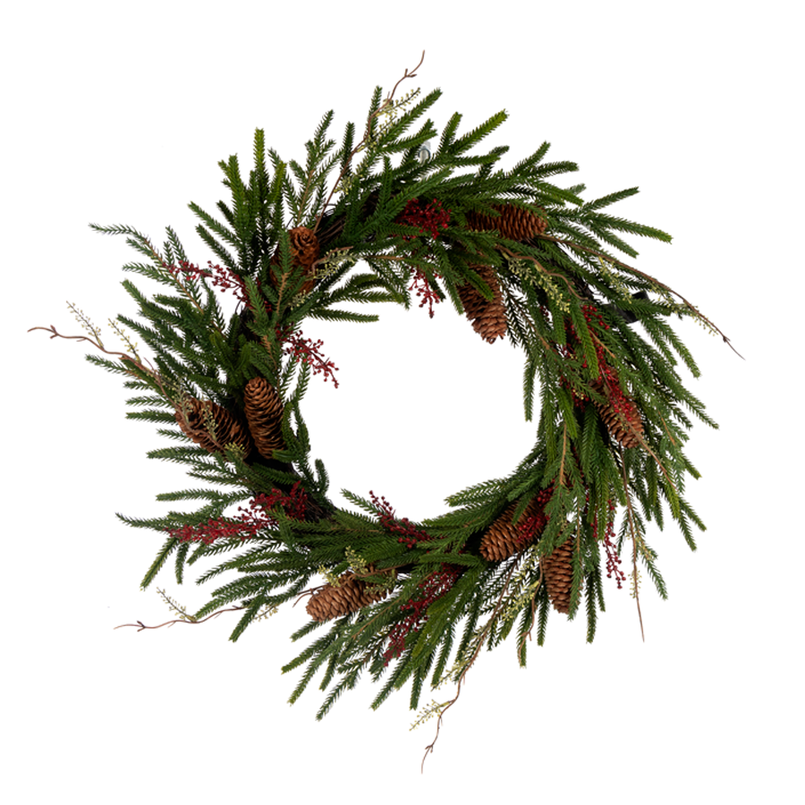 Norfolk Pine with Berry Collection