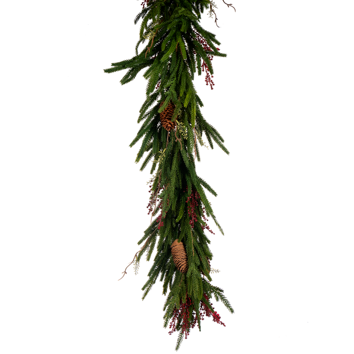 Norfolk Pine with Berry Collection