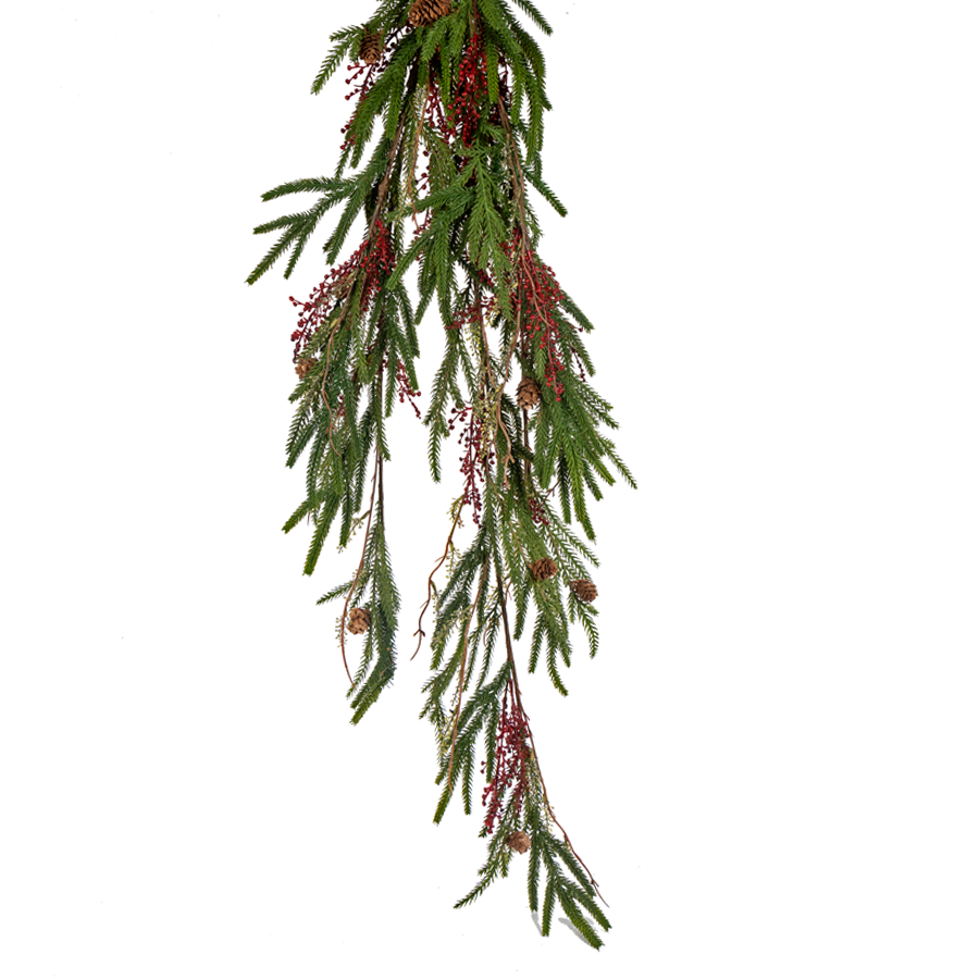 Norfolk Pine with Berry Collection