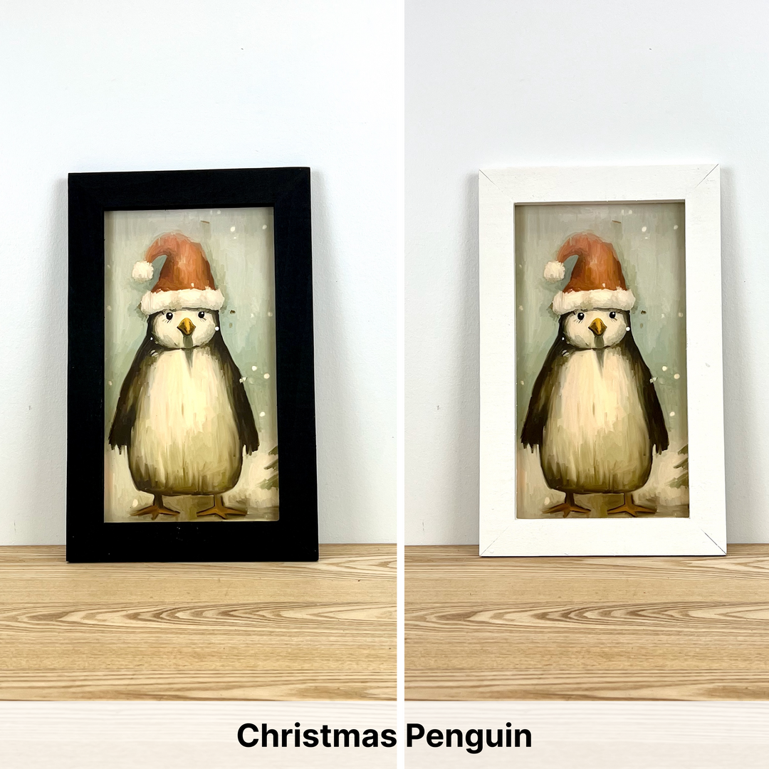 Christmas Framed Wall Art - Small Rectangle