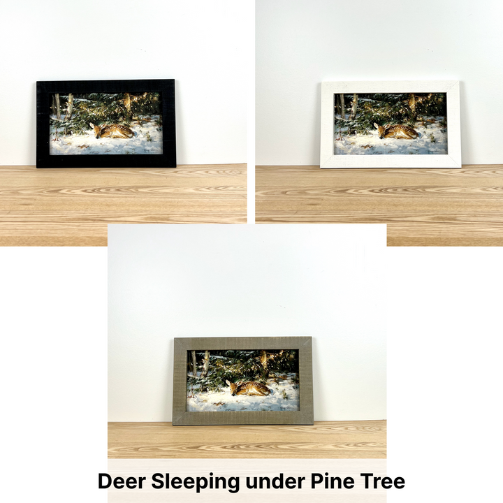 Christmas Framed Wall Art - Small Rectangle