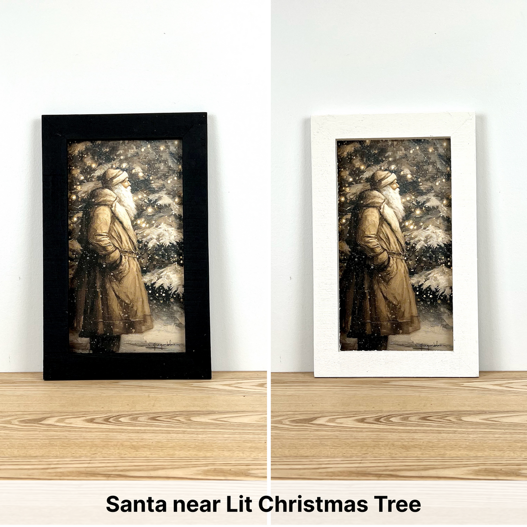 Christmas Framed Wall Art - Small Rectangle