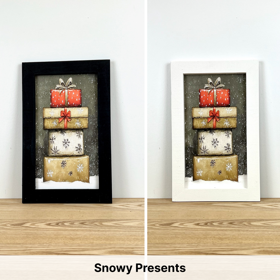 Christmas Framed Wall Art - Small Rectangle