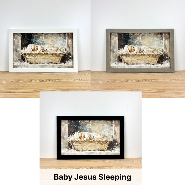 Christmas Framed Wall Art - Large Rectangle