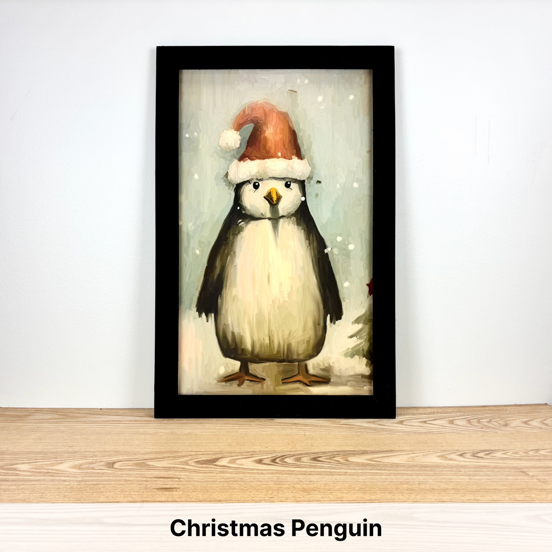 Christmas Framed Wall Art - Large Rectangle