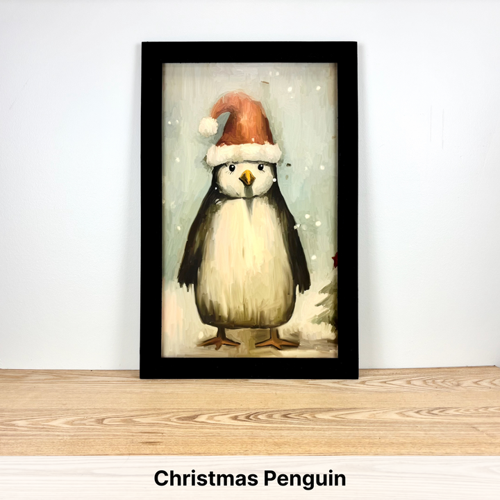 Christmas Framed Wall Art - Large Rectangle