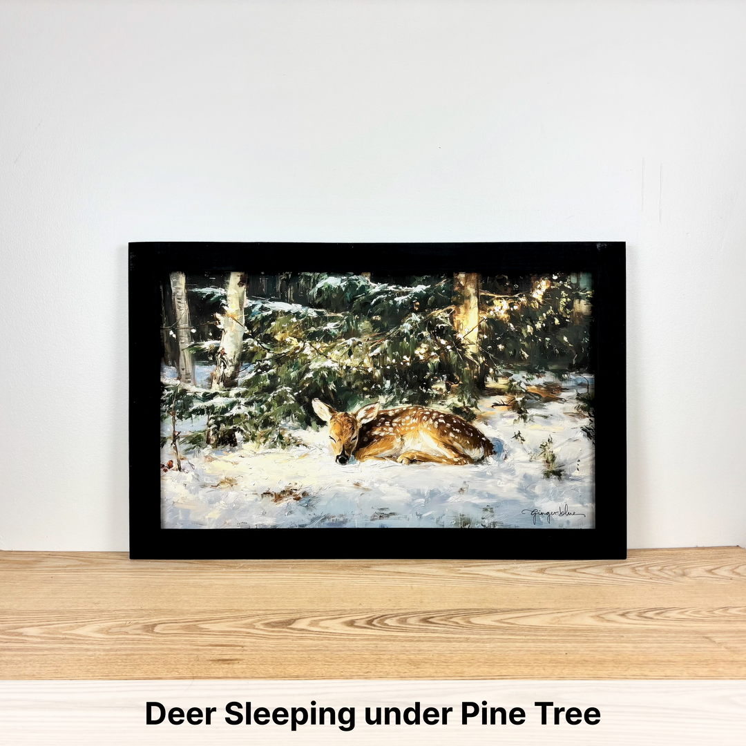 Christmas Framed Wall Art - Large Rectangle