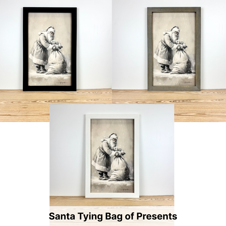 Christmas Framed Wall Art - Large Rectangle