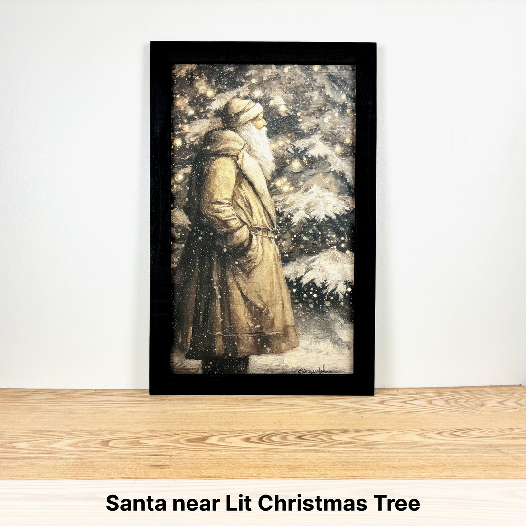 Christmas Framed Wall Art - Large Rectangle