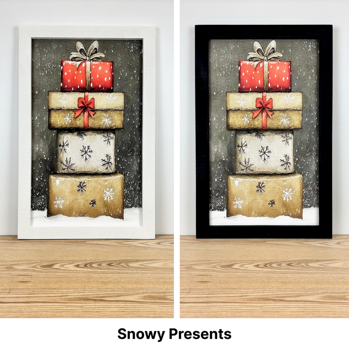 Christmas Framed Wall Art - Large Rectangle
