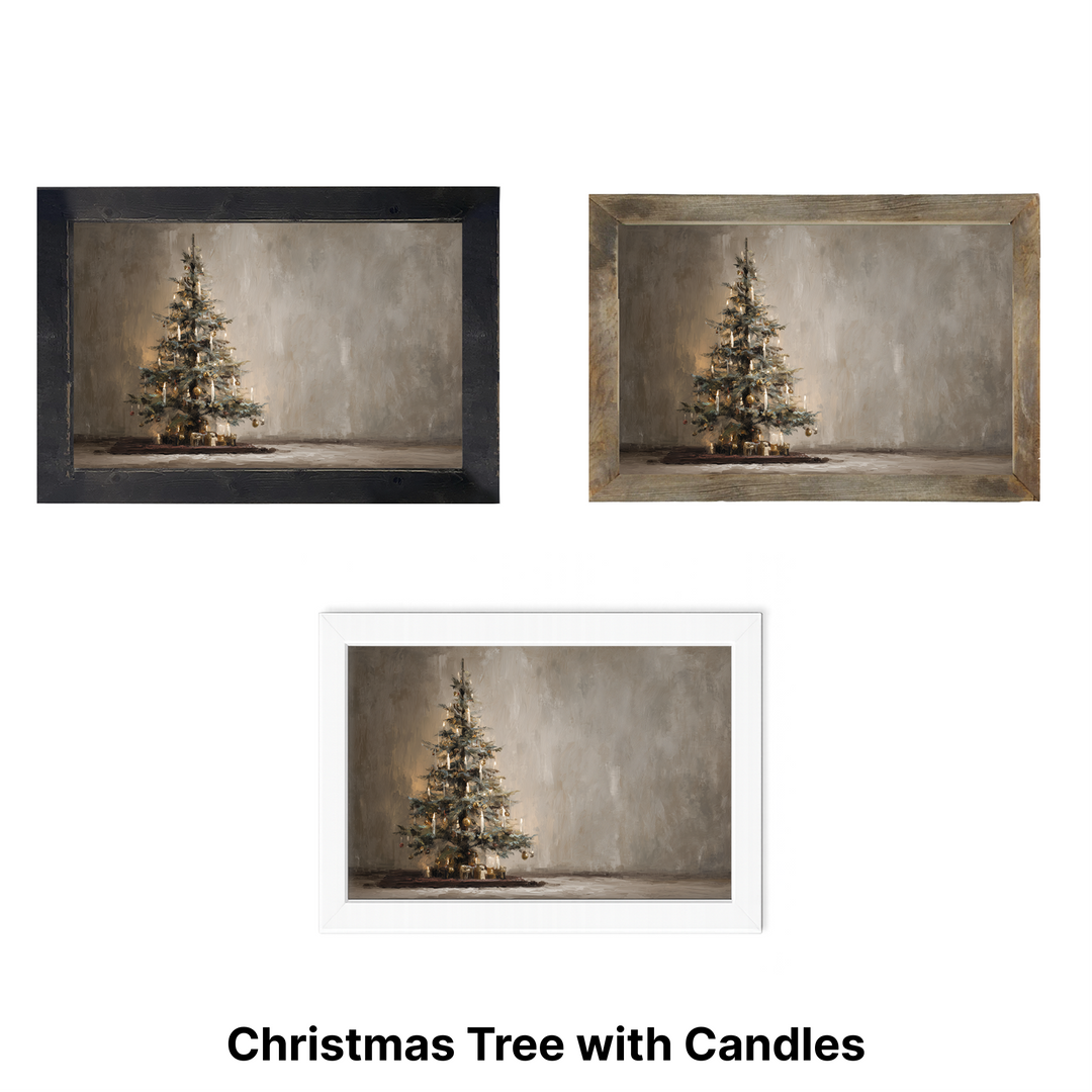 Christmas Framed Wall Art - Large Rectangle