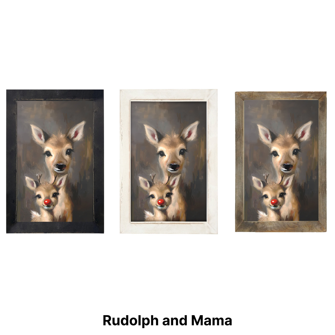 Christmas Framed Wall Art - Large Rectangle