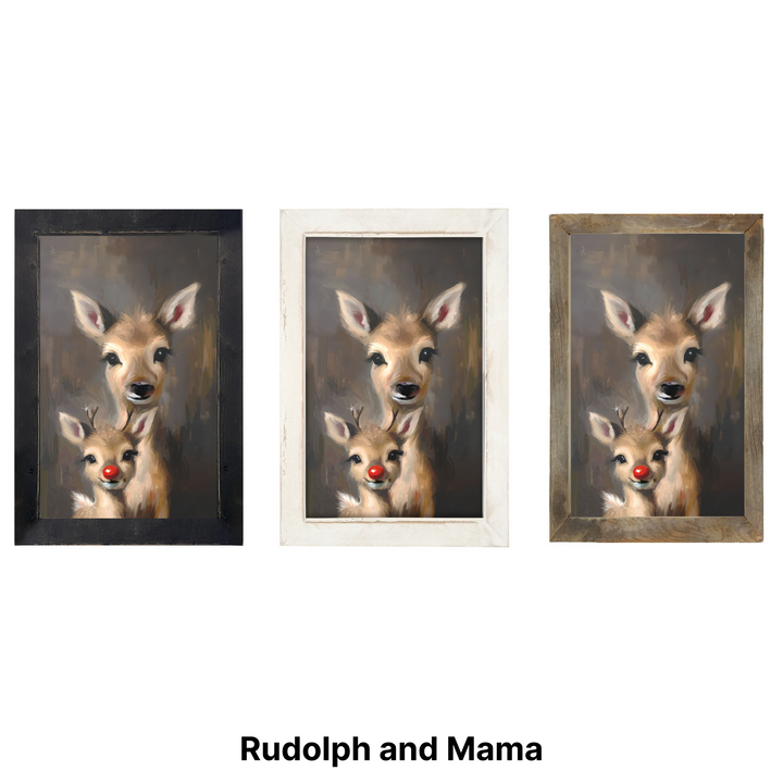 Christmas Framed Wall Art - Large Rectangle
