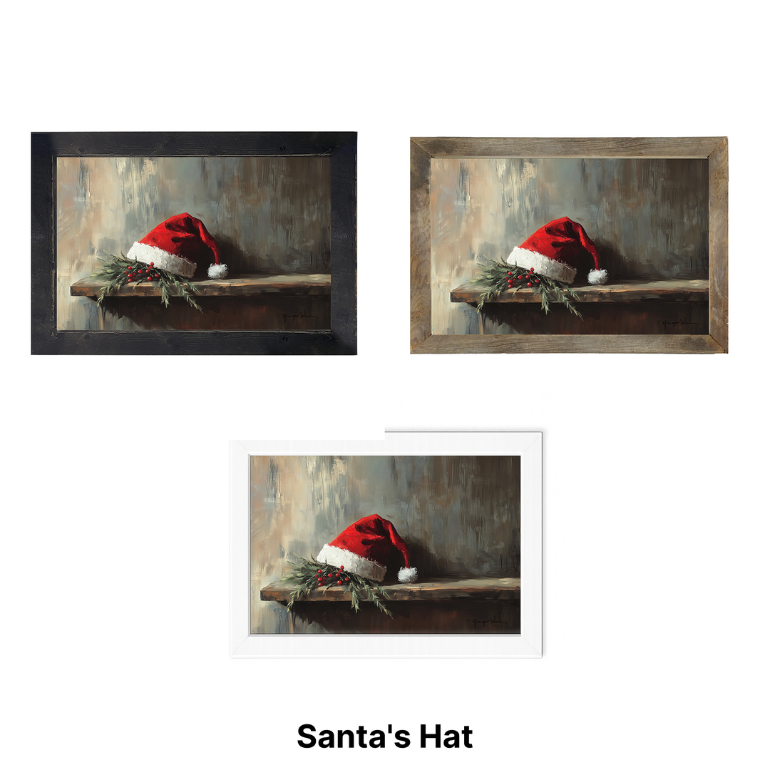 Christmas Framed Wall Art - Large Rectangle