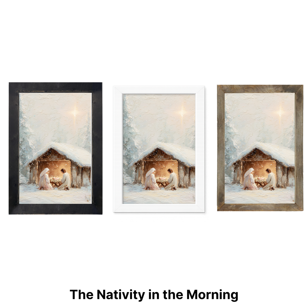 Christmas Framed Wall Art - Large Rectangle