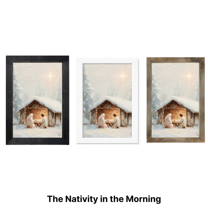 Christmas Framed Wall Art - Large Rectangle