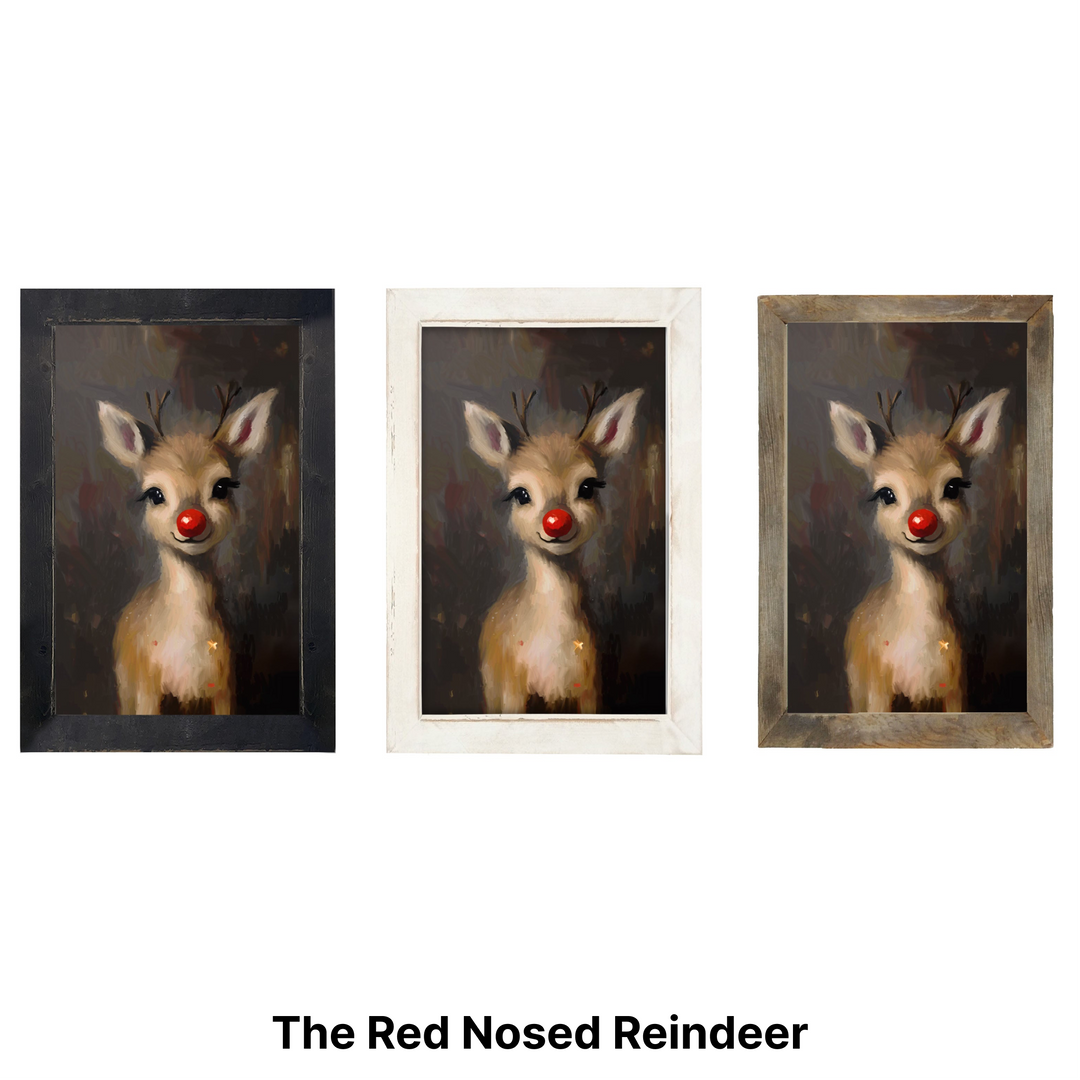 Christmas Framed Wall Art - Large Rectangle