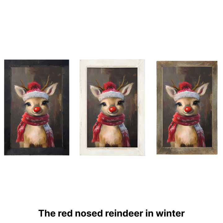 Christmas Framed Wall Art - Large Rectangle