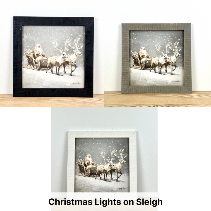Christmas Framed Wall Art - Large Square