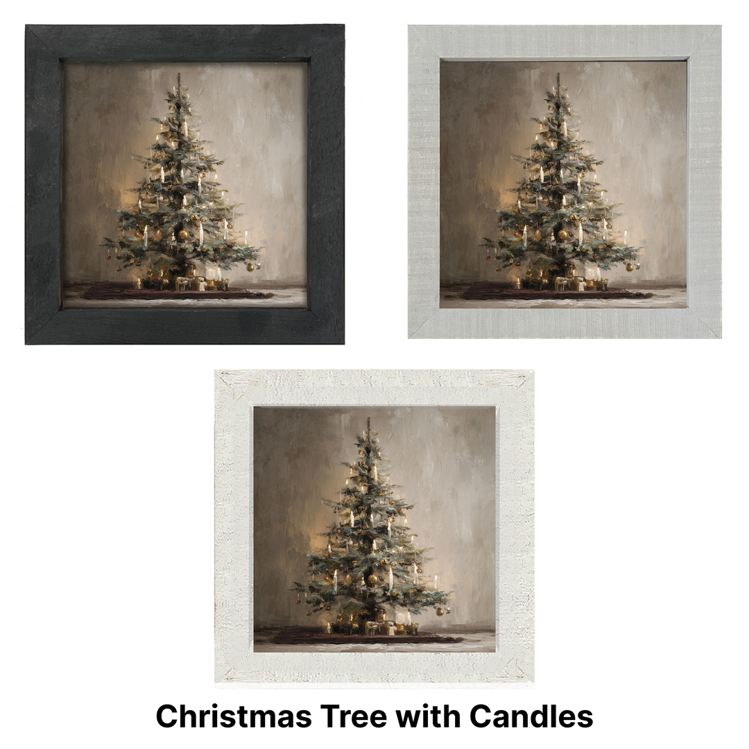 Christmas Framed Wall Art - Large Square