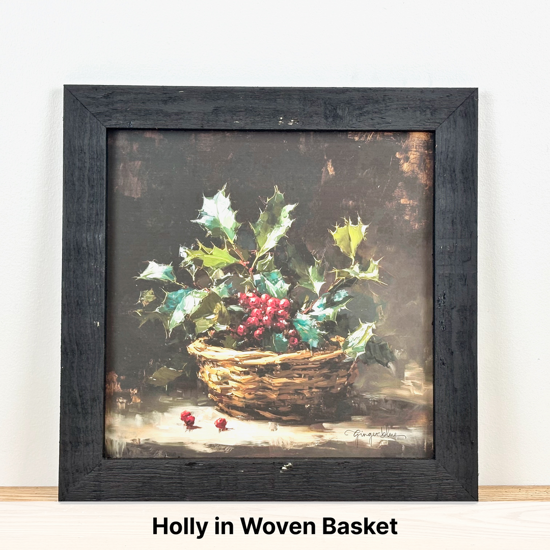 Christmas Framed Wall Art - Large Square