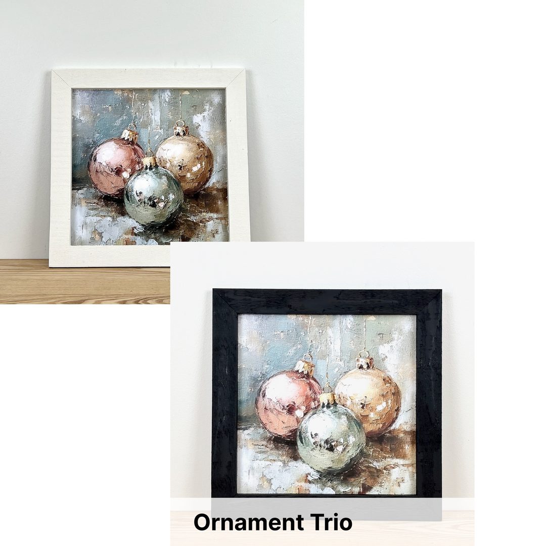 Christmas Framed Wall Art - Large Square