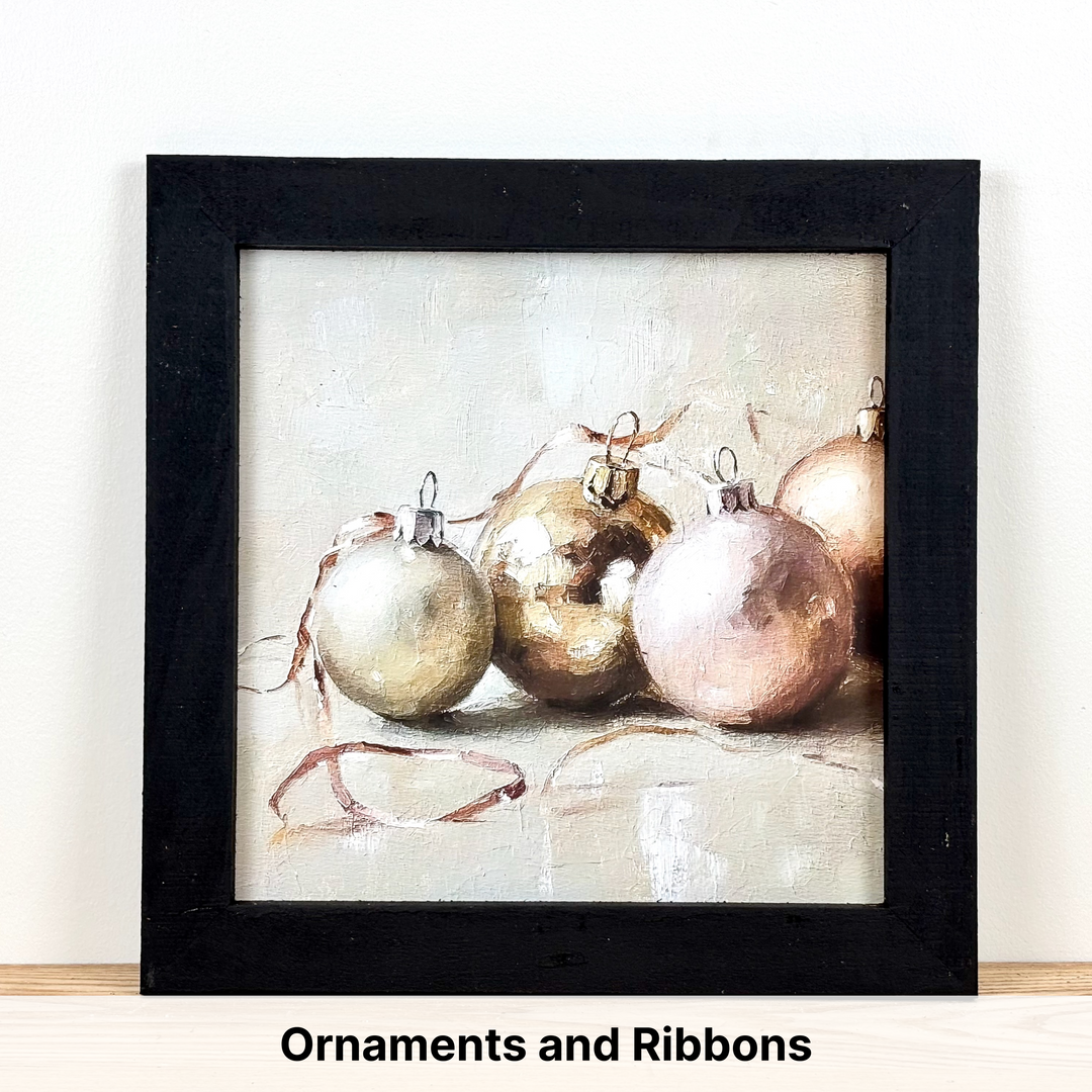 Christmas Framed Wall Art - Large Square