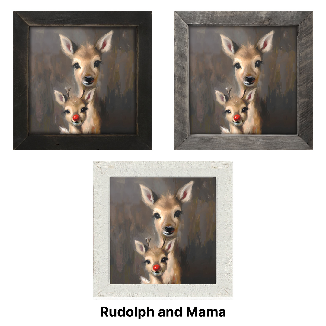 Christmas Framed Wall Art - Large Square
