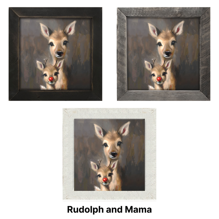 Christmas Framed Wall Art - Large Square