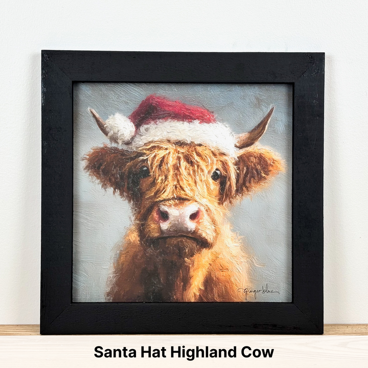 Christmas Framed Wall Art - Large Square