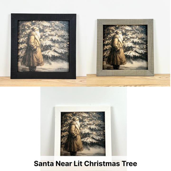 Christmas Framed Wall Art - Large Square