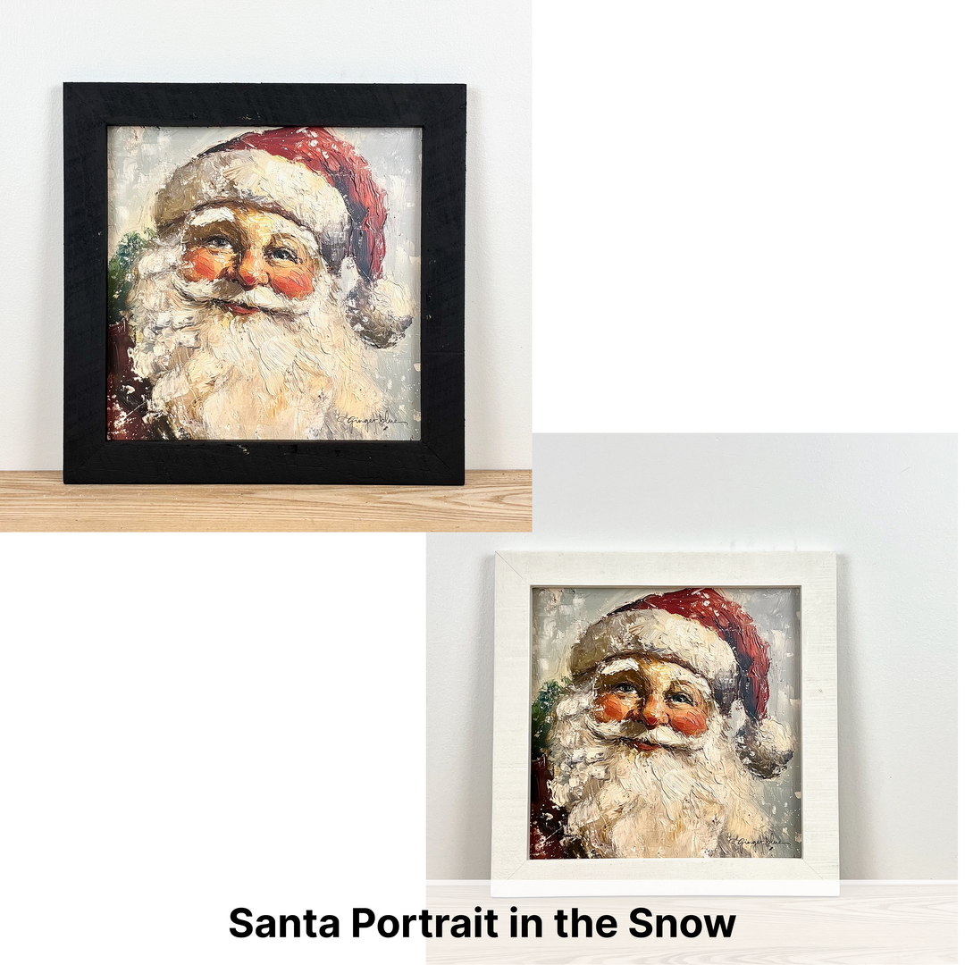 Christmas Framed Wall Art - Large Square