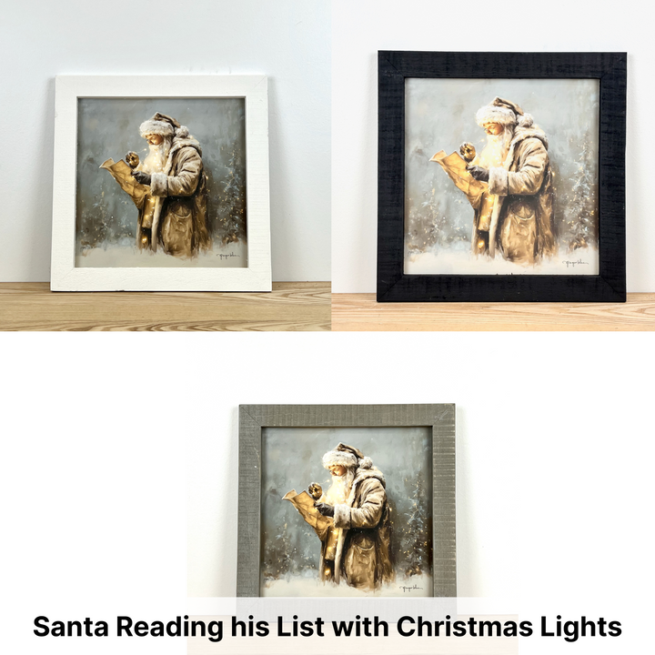 Christmas Framed Wall Art - Large Square