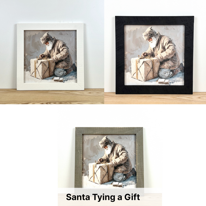 Christmas Framed Wall Art - Large Square