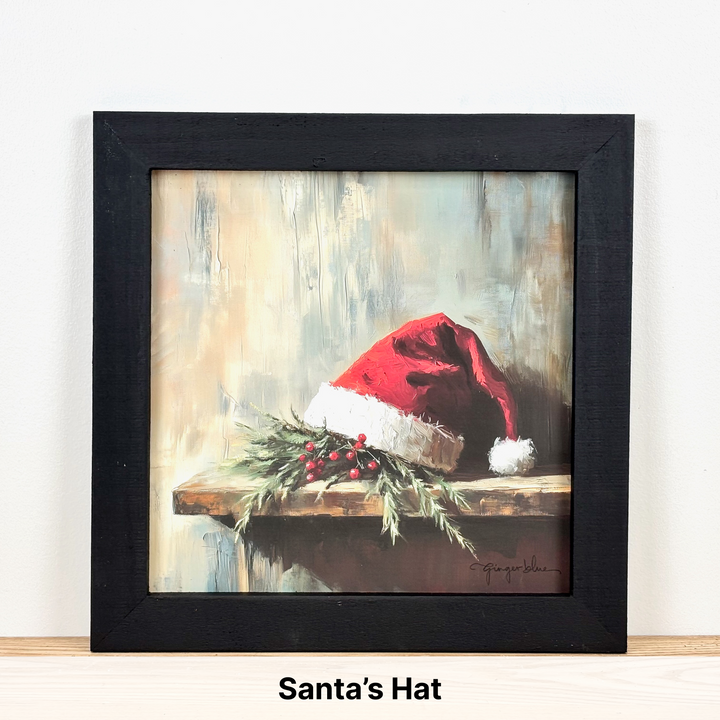 Christmas Framed Wall Art - Large Square